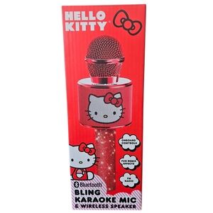 Hello Kitty Bling Karaoke Mic & Wireless Speaker